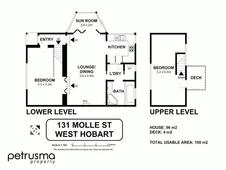 Floorplan of Homely house listing, 131 Molle Street, West Hobart TAS 7000