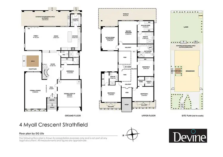 Floorplan of Homely house listing, 4 Myall Crescent, Strathfield NSW 2135