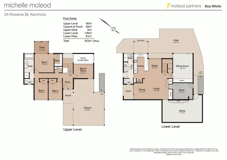 Floorplan of Homely house listing, 24 Rowena Street, Kenmore QLD 4069