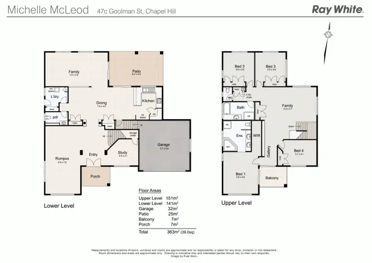 Floorplan of Homely house listing, 47C Goolman Street, Chapel Hill QLD 4069