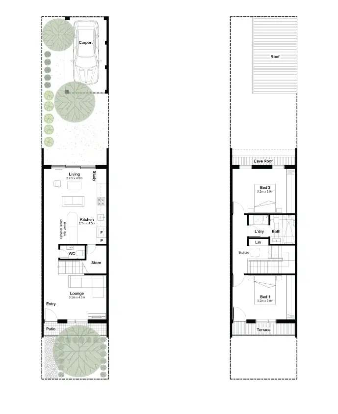 Floorplan of Homely townhouse listing, Lot 156/247 St Albans Road, Sunshine North VIC 3020
