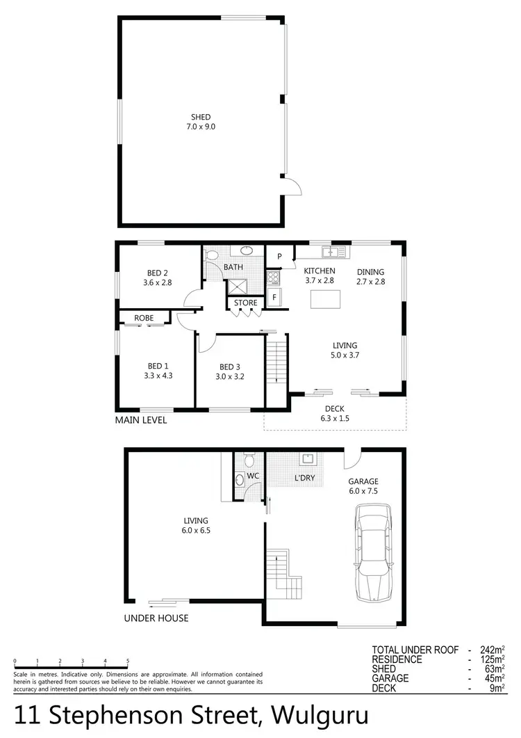 Floorplan of Homely house listing, 11 Stephenson Street, Wulguru QLD 4811