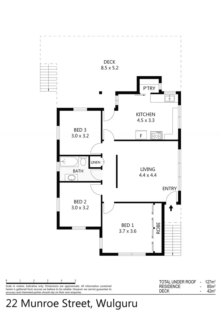 Floorplan of Homely house listing, 22 Munroe Street, Wulguru QLD 4811