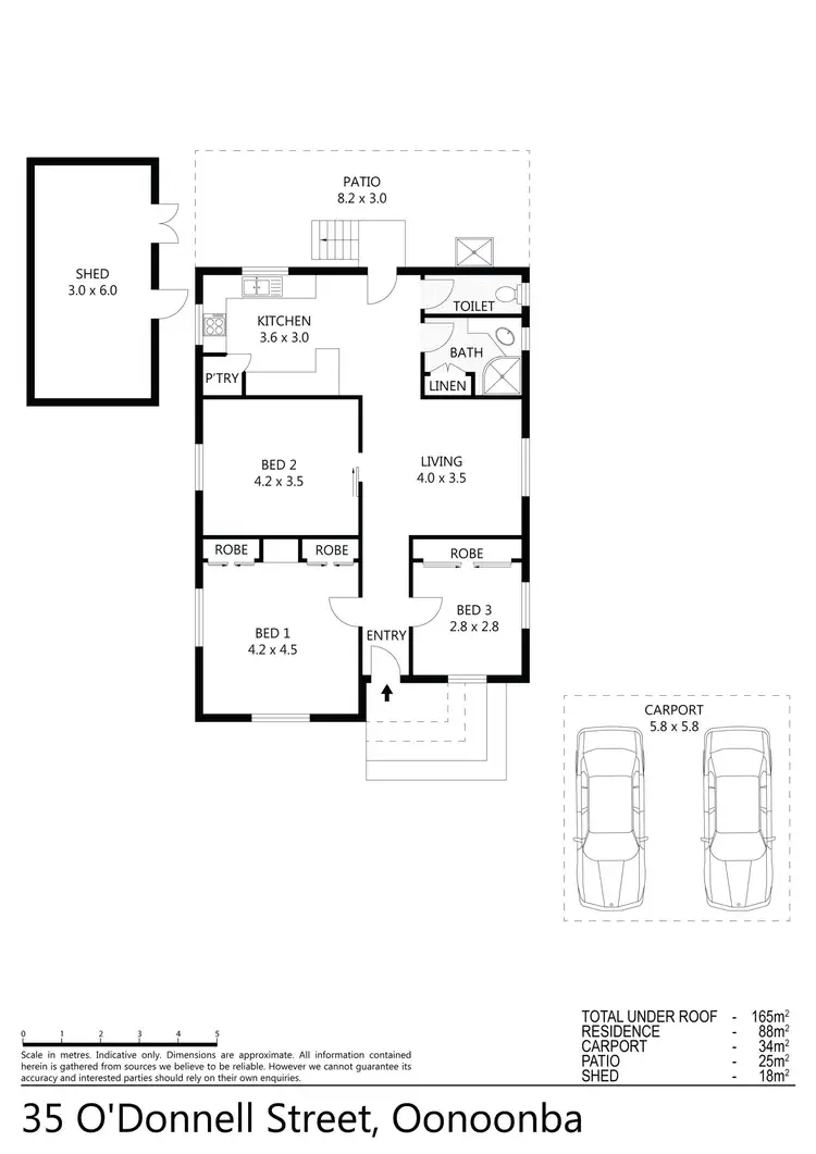Floorplan of Homely house listing, 35 O'Donnell Street, Oonoonba QLD 4811