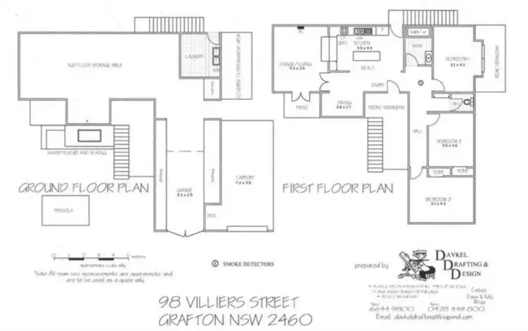 Floorplan of Homely house listing, 98 Villiers Street, Grafton NSW 2460
