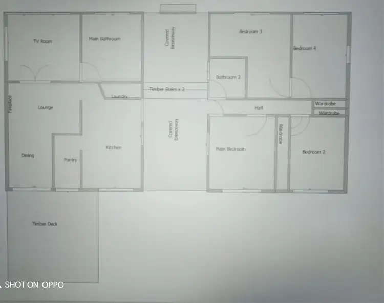 Floorplan of Homely rural property listing, 135 Four Mile Lane, Clarenza NSW 2460