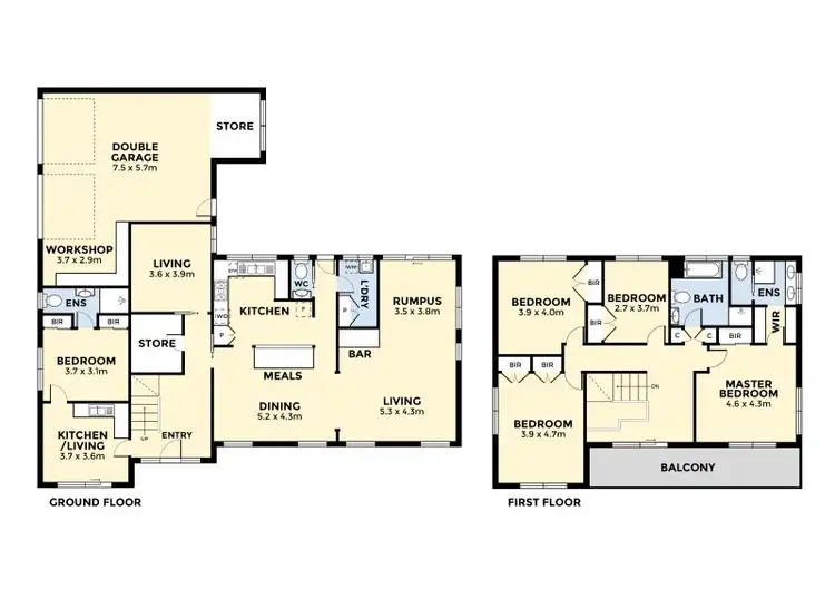 Floorplan of Homely house listing, 61 Glengate Street, Hamlyn Heights VIC 3215