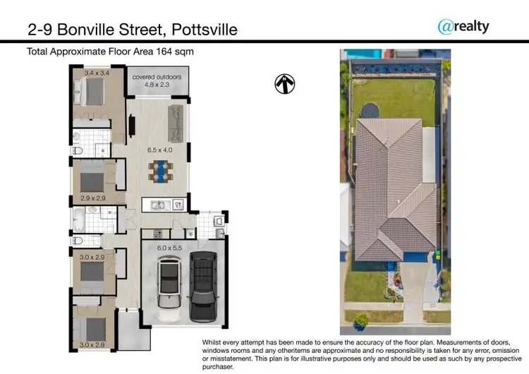 Floorplan of Homely house listing, 2/9 Bonville Street, Pottsville NSW 2489