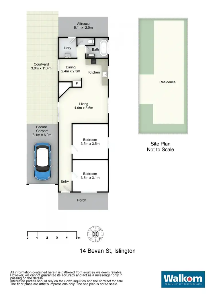 Floorplan of Homely house listing, 14 Bevan Street, Islington NSW 2296