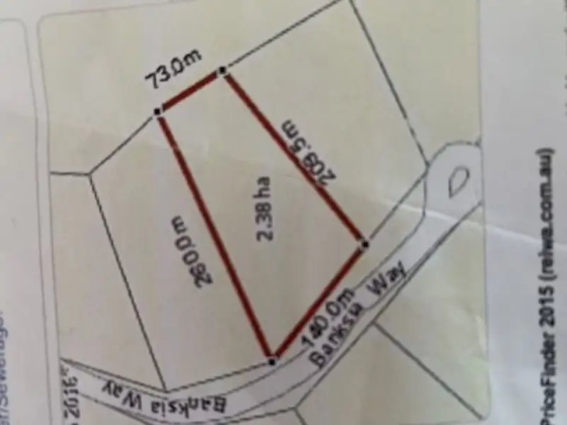 Floorplan of Homely land listing, 67 Banksia Way, Nilgen WA 6044