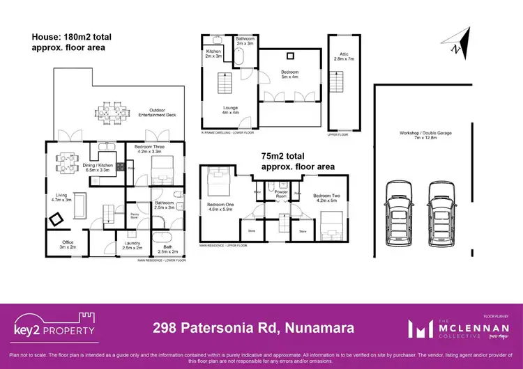 Floorplan of Homely house listing, 298 Patersonia Road, Nunamara TAS 7259