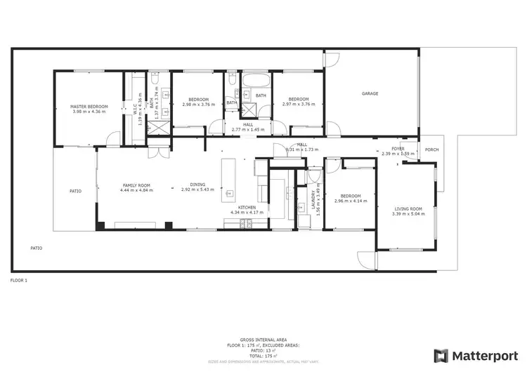 Floorplan of Homely house listing, 11 Samson Brook Drive, Wallan VIC 3756