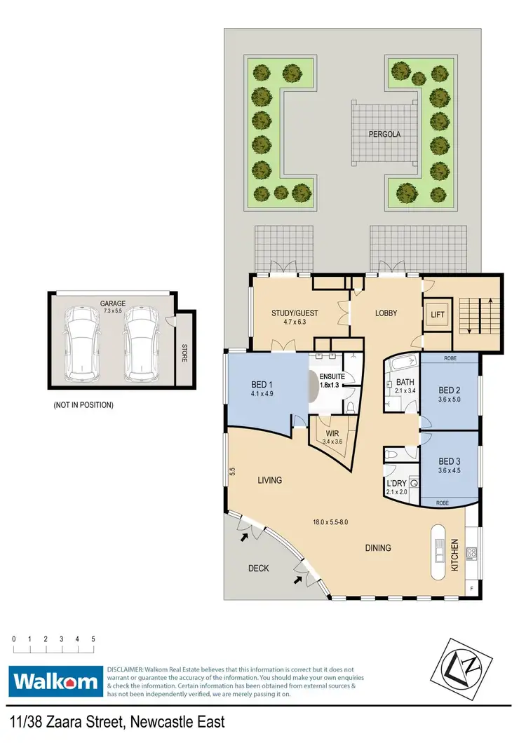 Floorplan of Homely apartment listing, 11/38 Zaara Street, Newcastle East NSW 2300