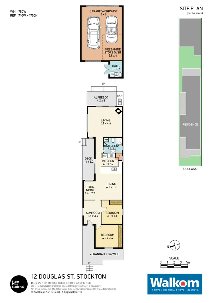 Floorplan of Homely house listing, 12 Douglas Street, Stockton NSW 2295