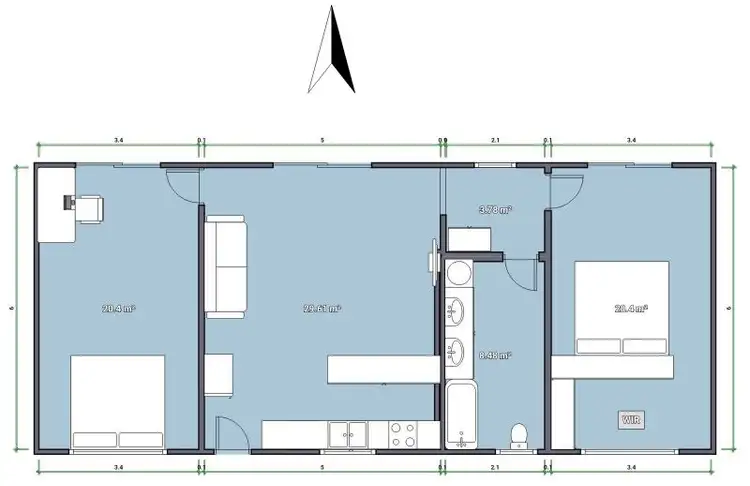 Floorplan of Homely house listing, 3 York Street, Abermain NSW 2326