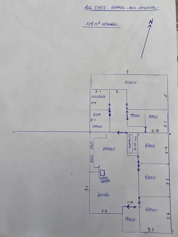 Floorplan of Homely rural property listing, 179 Reids Road, St Helens TAS 7216