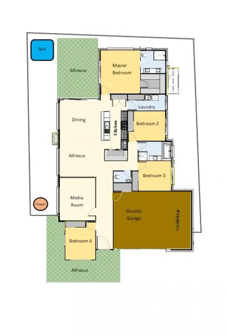 Floorplan of Homely house listing, 41 Barr Promenade, Thornton NSW 2322