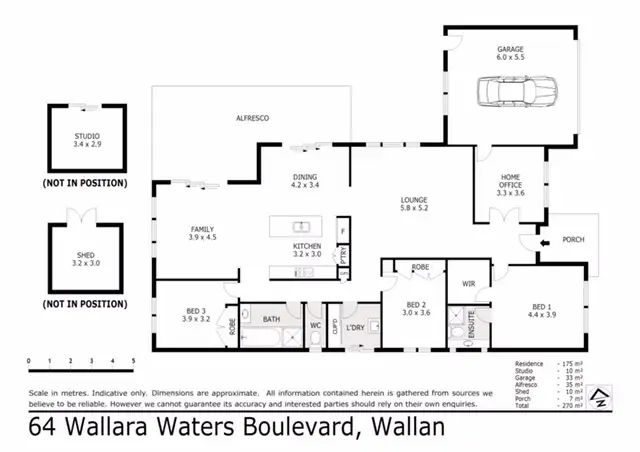 Floorplan of Homely house listing, 64 Wallara Waters Boulevard, Wallan VIC 3756