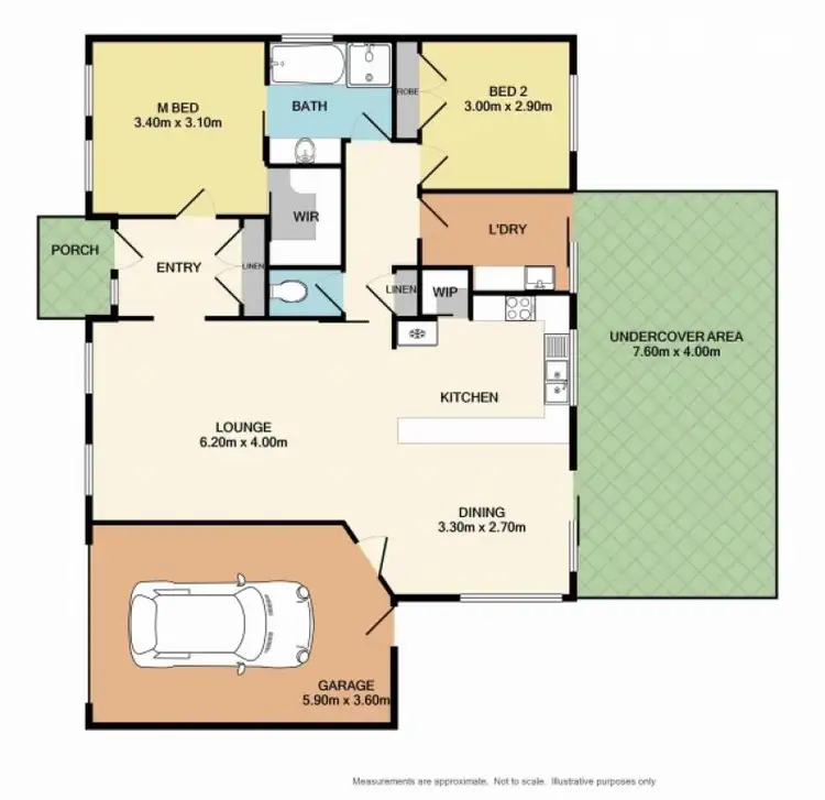 Floorplan of Homely house listing, 40 Peards Drive, East Albury NSW 2640