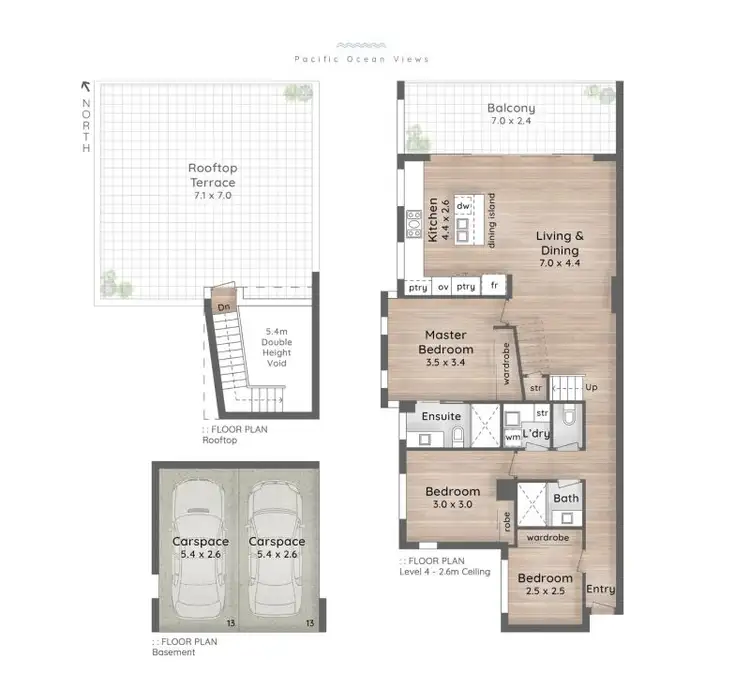 Floorplan of Homely apartment listing, 13/9 South Street, Kirra QLD 4225
