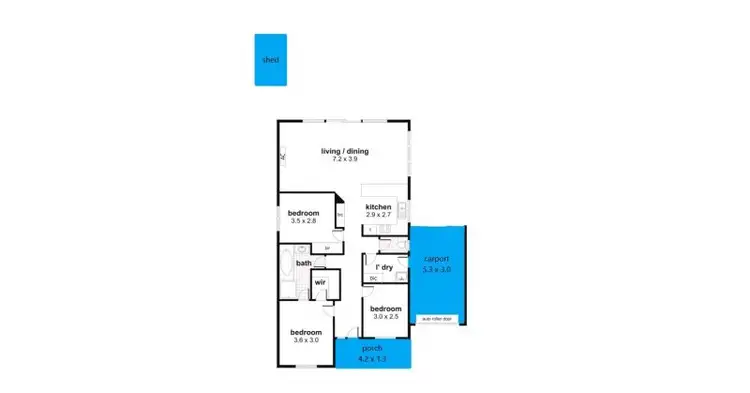 Floorplan of Homely house listing, 28 Raunsley Circuit, Greenwith SA 5125