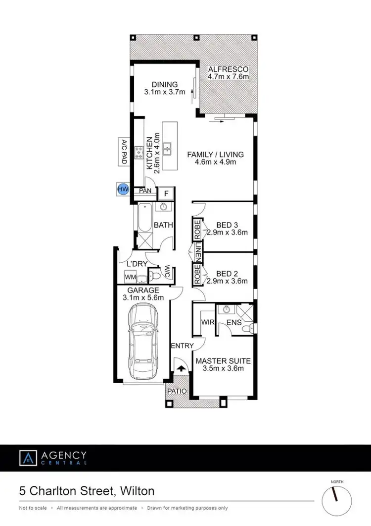 Floorplan of Homely house listing, 5 Charlton Street, Wilton NSW 2571