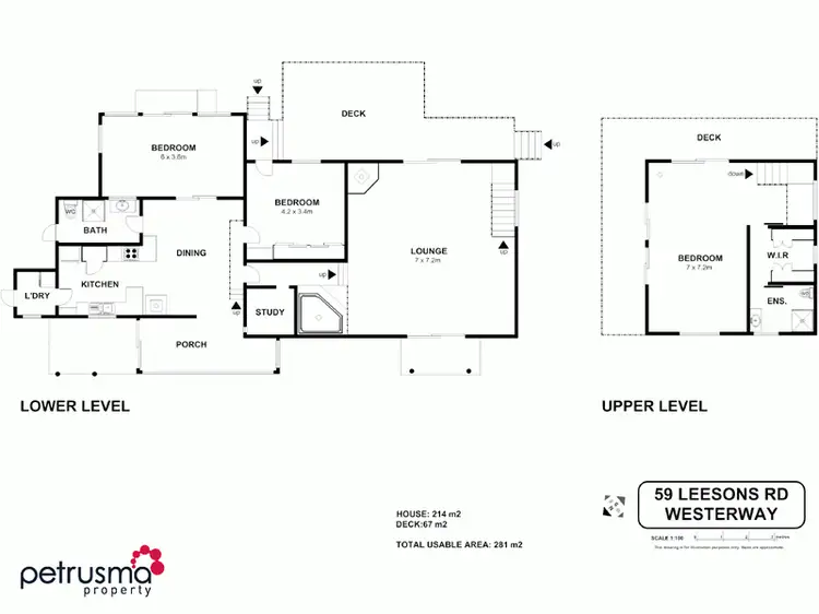 Floorplan of Homely house listing, 59 Leesons Road, Westerway TAS 7140
