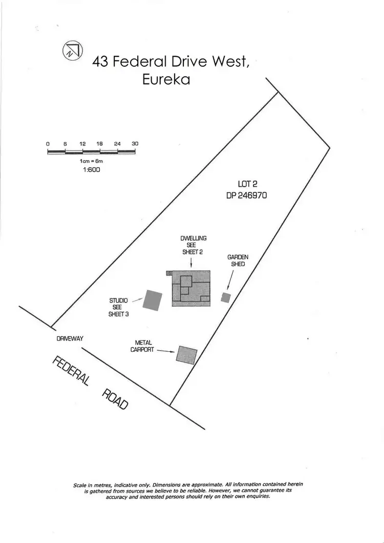 Floorplan of Homely house listing, 43 Federal Drive West, Eureka NSW 2480