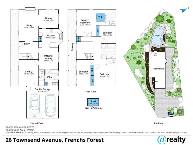 Floorplan of Homely house listing, 26 Townsend Avenue, Frenchs Forest NSW 2086