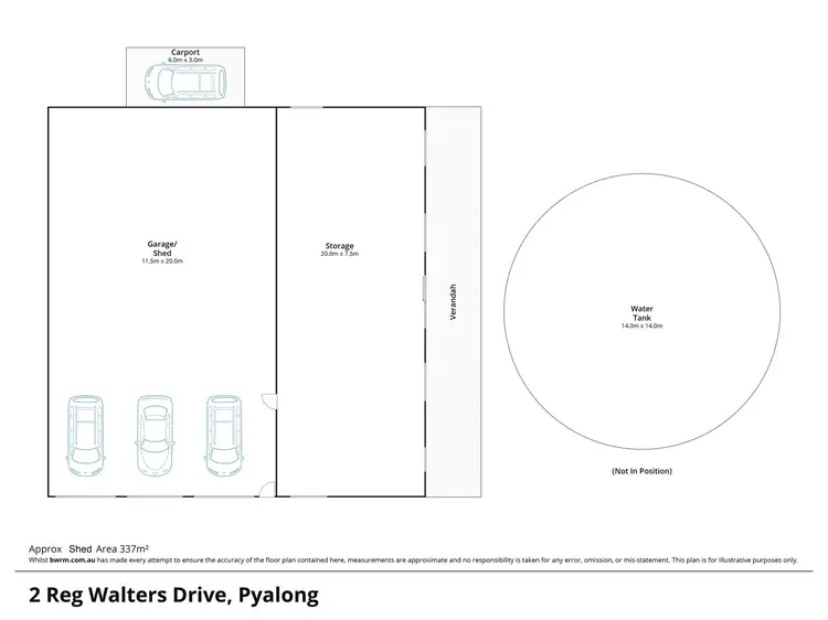 Floorplan of Homely land listing, 2 Reg Walters Drive, Pyalong VIC 3521