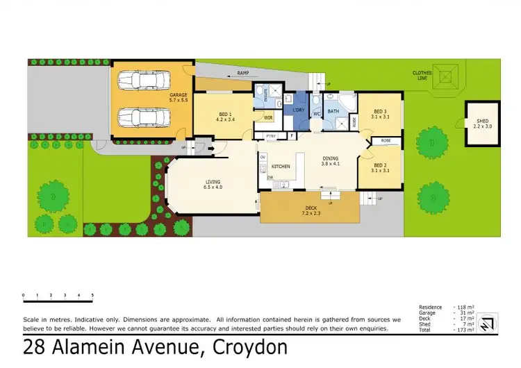 Floorplan of Homely house listing, 28 Alamein Avenue, Croydon VIC 3136