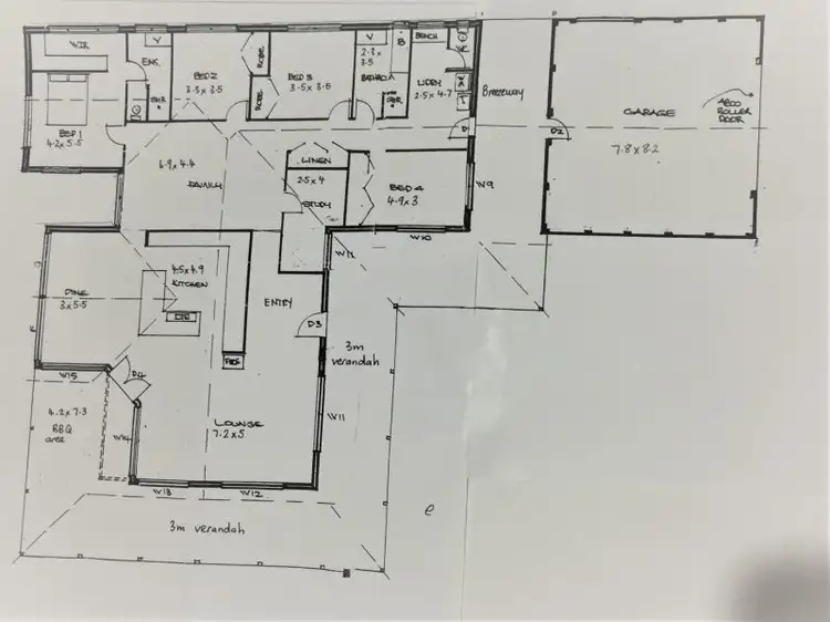 Floorplan of Homely rural property listing, 2 Phascogale Cres, Barrington NSW 2422