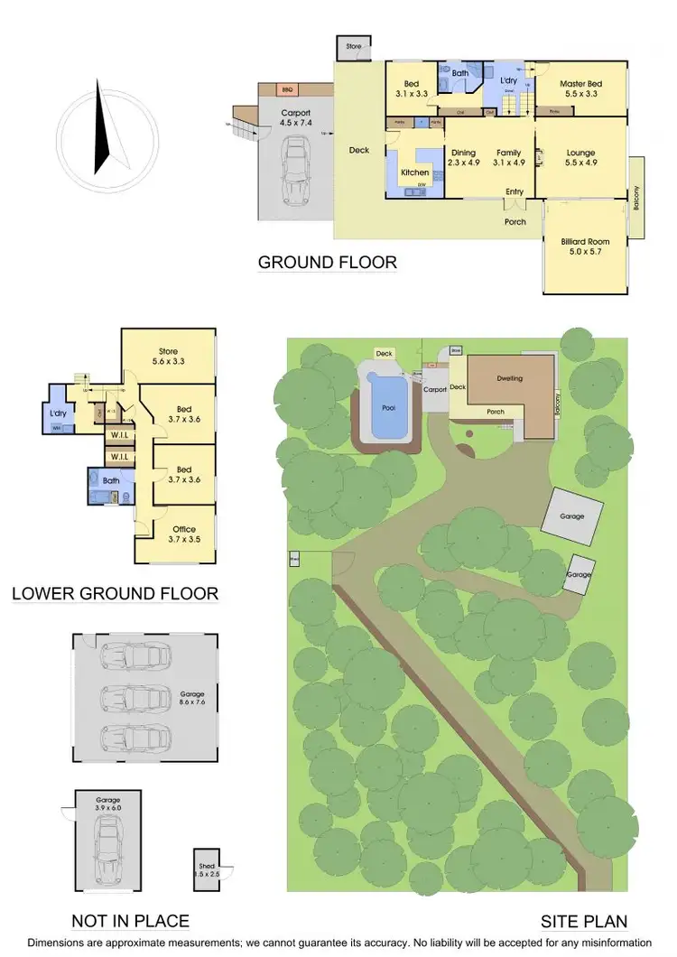 Floorplan of Homely house listing, 99 Research-Warrandyte Rd, North Warrandyte VIC 3113