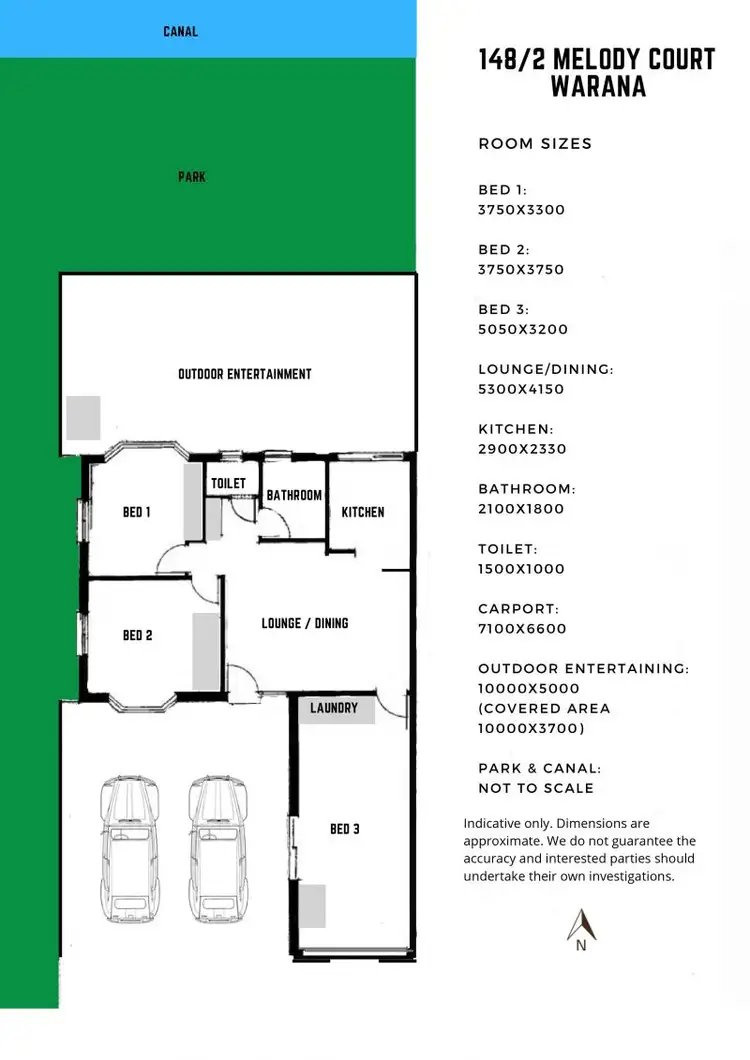 Floorplan of Homely villa listing, 148/2 melody, Warana QLD 4575