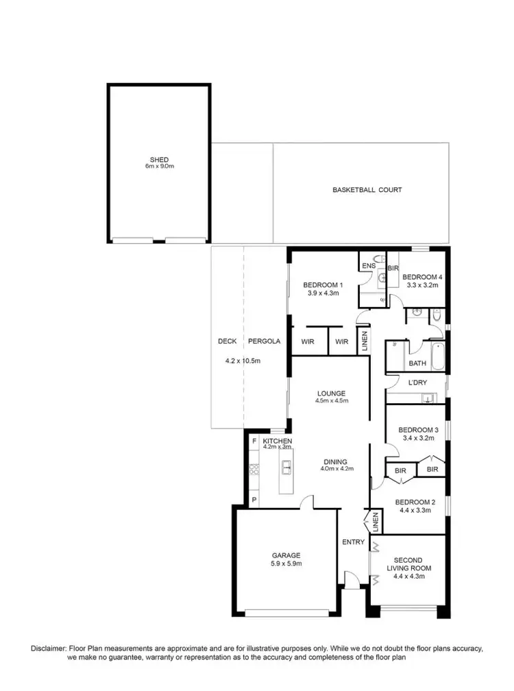 Floorplan of Homely house listing, 11 Mayflower Court, Mount Gambier SA 5290