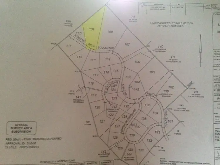 Floorplan of Homely rural property listing, 109 African Reef Boulevard, Greenough WA 6532