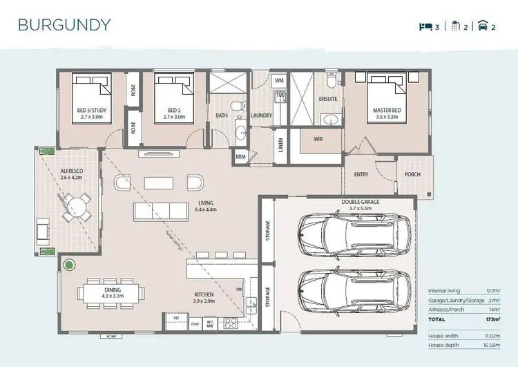 Floorplan of Homely retirement listing, 147/11 McIntosh Crescent, Woolgoolga NSW 2456