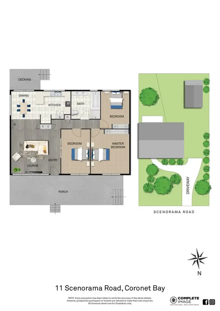 Floorplan of Homely house listing, 11 Scenorama Road, Coronet Bay VIC 3984
