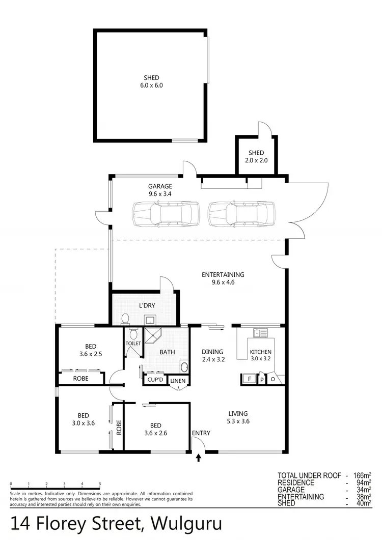 Floorplan of Homely house listing, 14 Florey Street, Wulguru QLD 4811