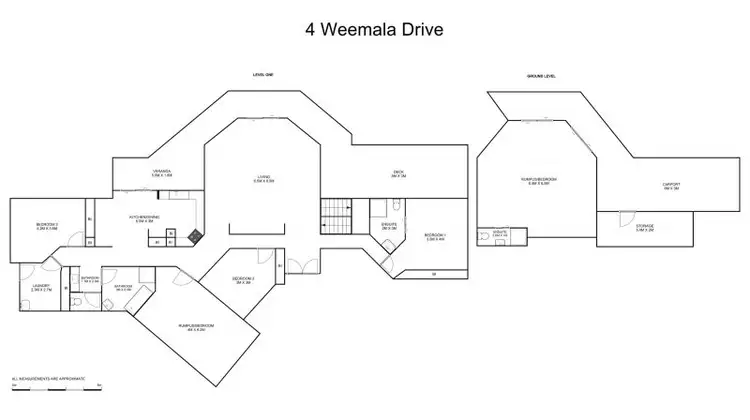 Floorplan of Homely house listing, 4 Weemala Drive, Waterview Heights NSW 2460