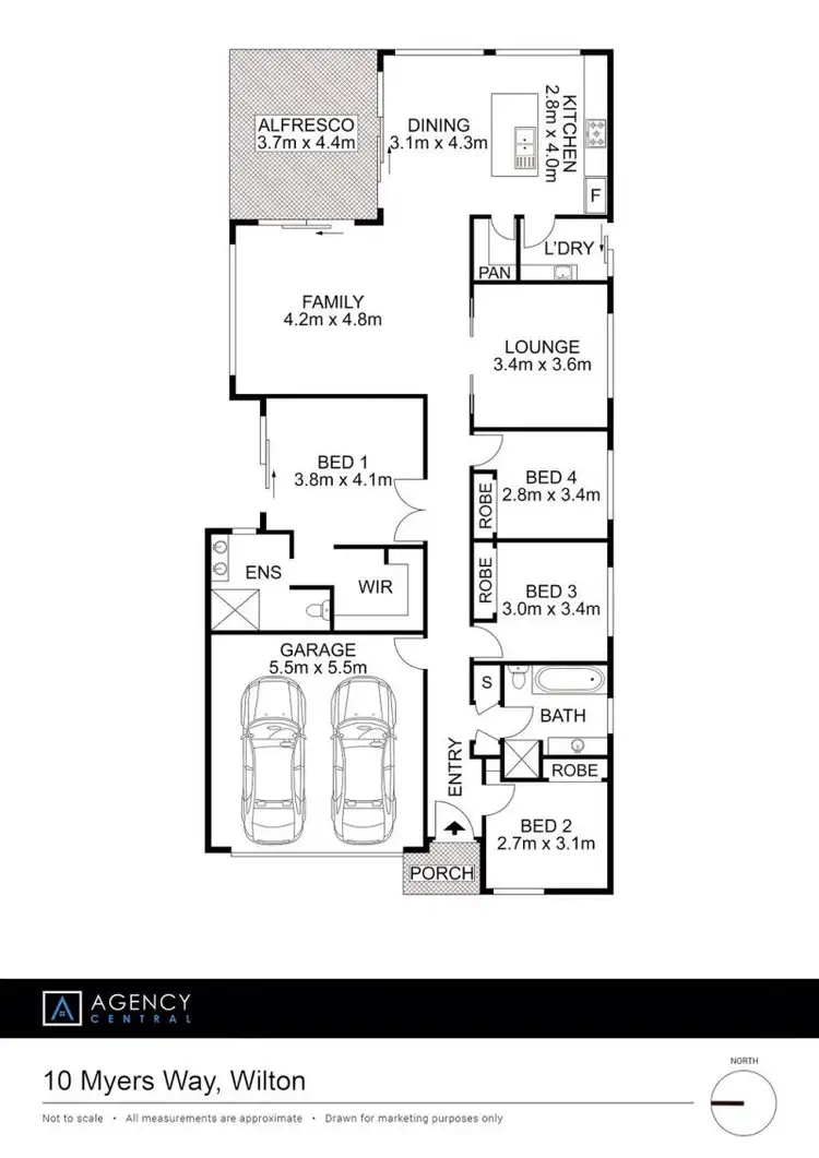 Floorplan of Homely house listing, 10 Myers Way, Wilton NSW 2571