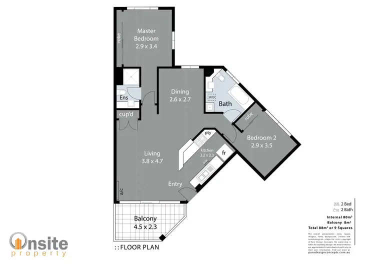 Floorplan of Homely apartment listing, Address available on request