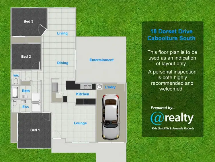 Floorplan of Homely house listing, 18 Dorset Drive, Caboolture South QLD 4510