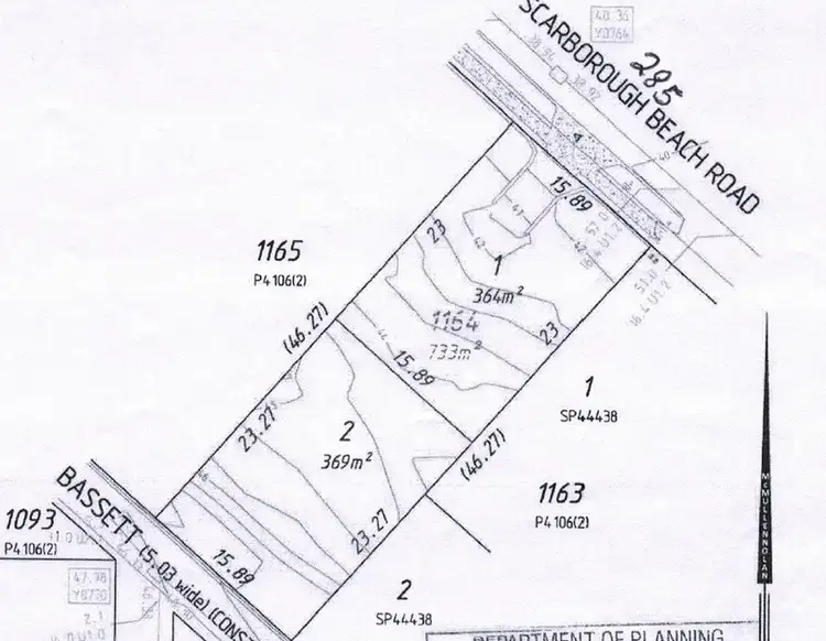 Floorplan of Homely land listing, 285 Scarborough Beach Road, Doubleview WA 6018