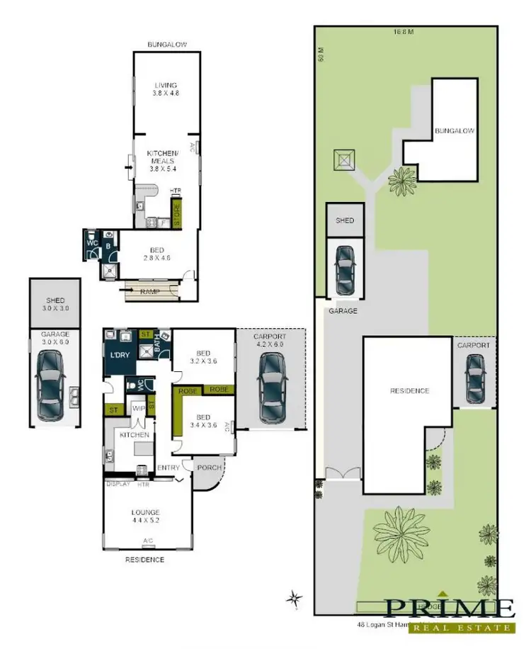 Floorplan of Homely house listing, 48 Logan Street, Hamlyn Heights VIC 3215