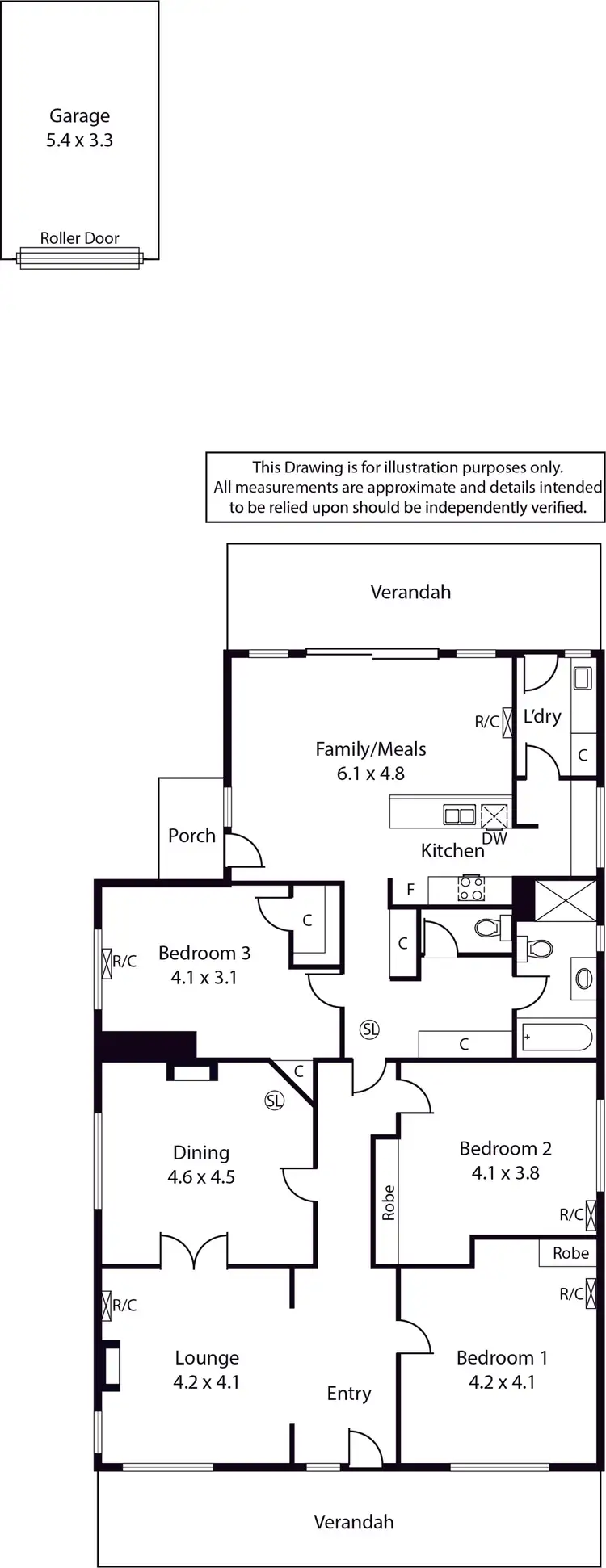 Floorplan of Homely house listing, 14 Scott Street, Dulwich SA 5065