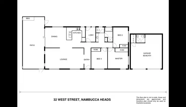 Floorplan of Homely house listing, 32 West Street, Nambucca Heads NSW 2448