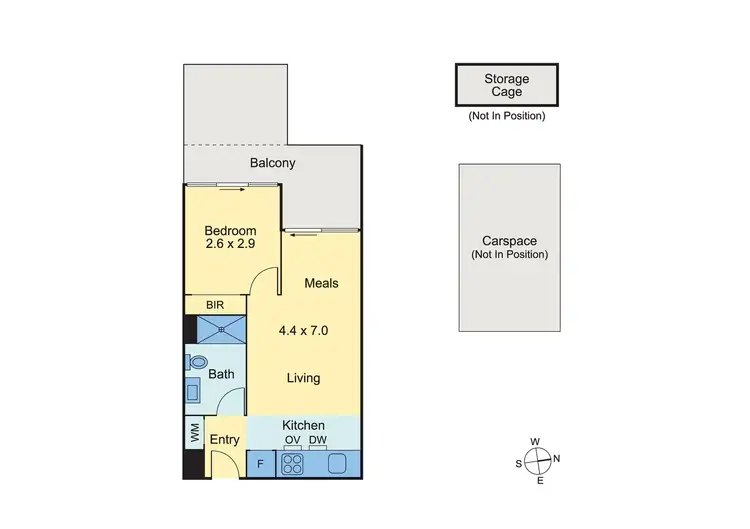 Floorplan of Homely unit listing, 107/28 Burnley Street, Richmond VIC 3121
