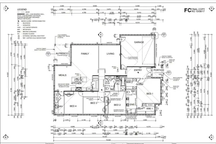 Floorplan of Homely house listing, 1 Quartz Place, Golden Square VIC 3555