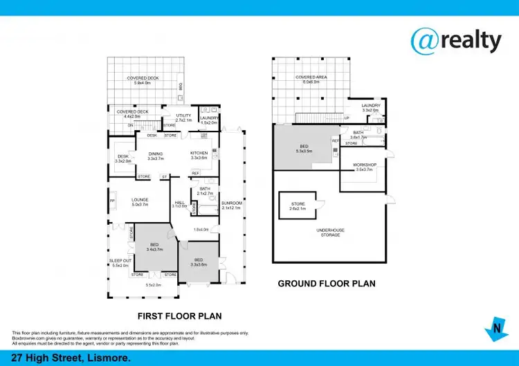 Floorplan of Homely house listing, 27 High Street, Lismore NSW 2480